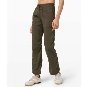 Lululemon Dance Studio Mid-Rise Pant 31" / Size 4 / Dark Olive
